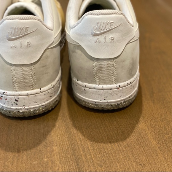 Nike Air Force 1 Crater Summit White and Gold- Size 14 - Picture 5 of 7